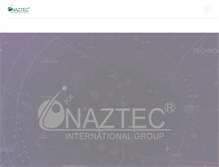 Tablet Screenshot of naztecgroup.com